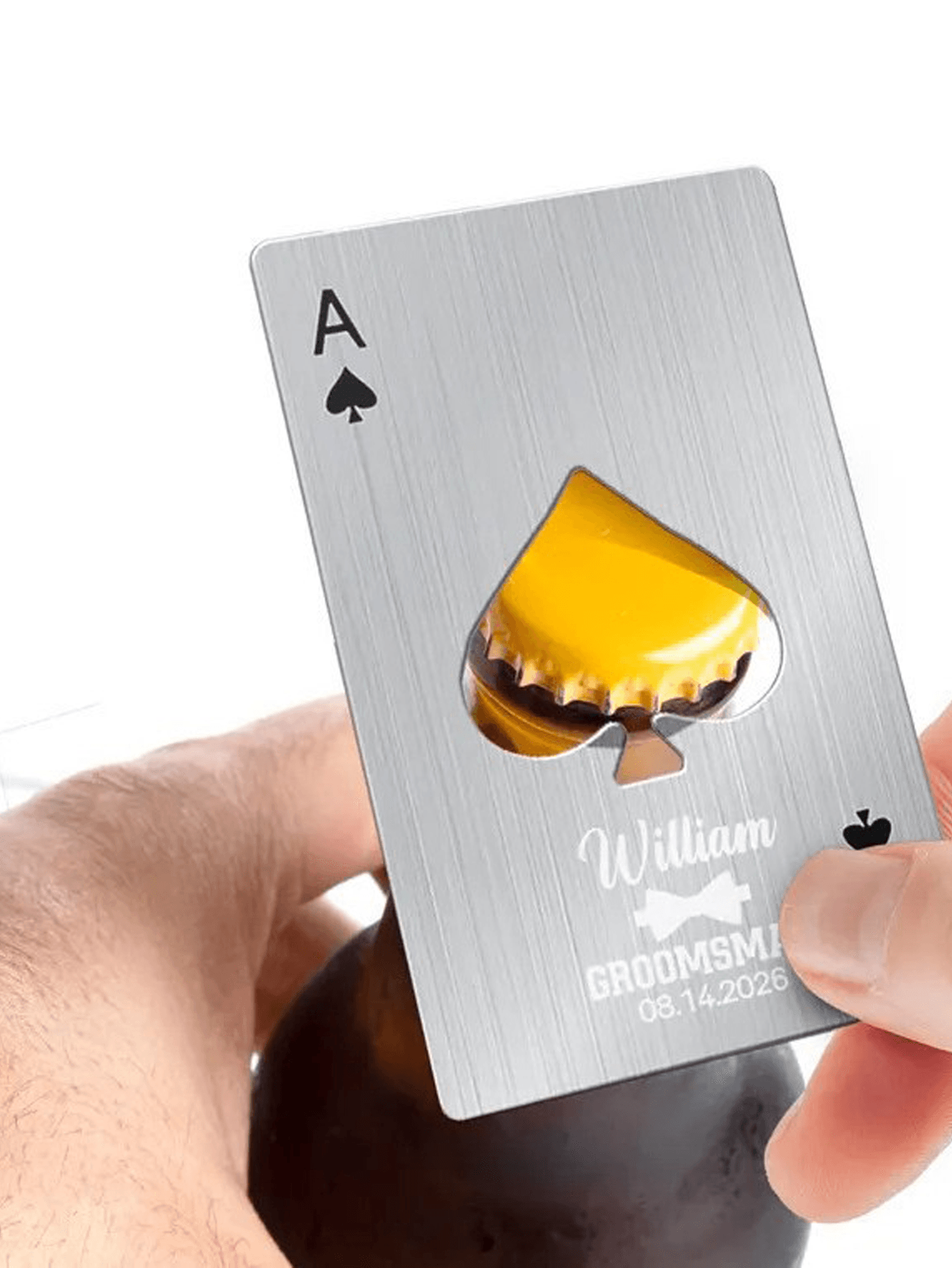 DIY Spades A Beer Bottle Opener